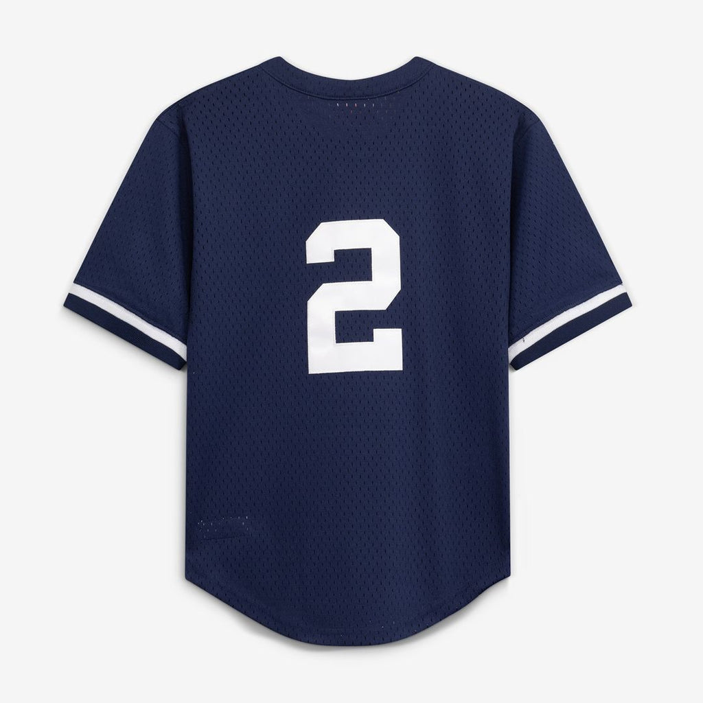 Derek Jeter New York Yankees Mitchell & Ness Preschool Cooperstown Collection Mesh Batting Practice Jersey - Navy | MLB Fan Gear