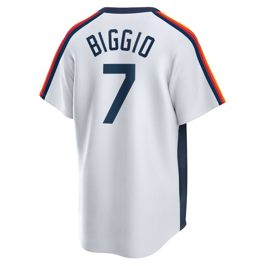 Craig Biggio Houston Astros Nike Home Cooperstown Collection Logo Player Jersey - White | MLB Fan Gear