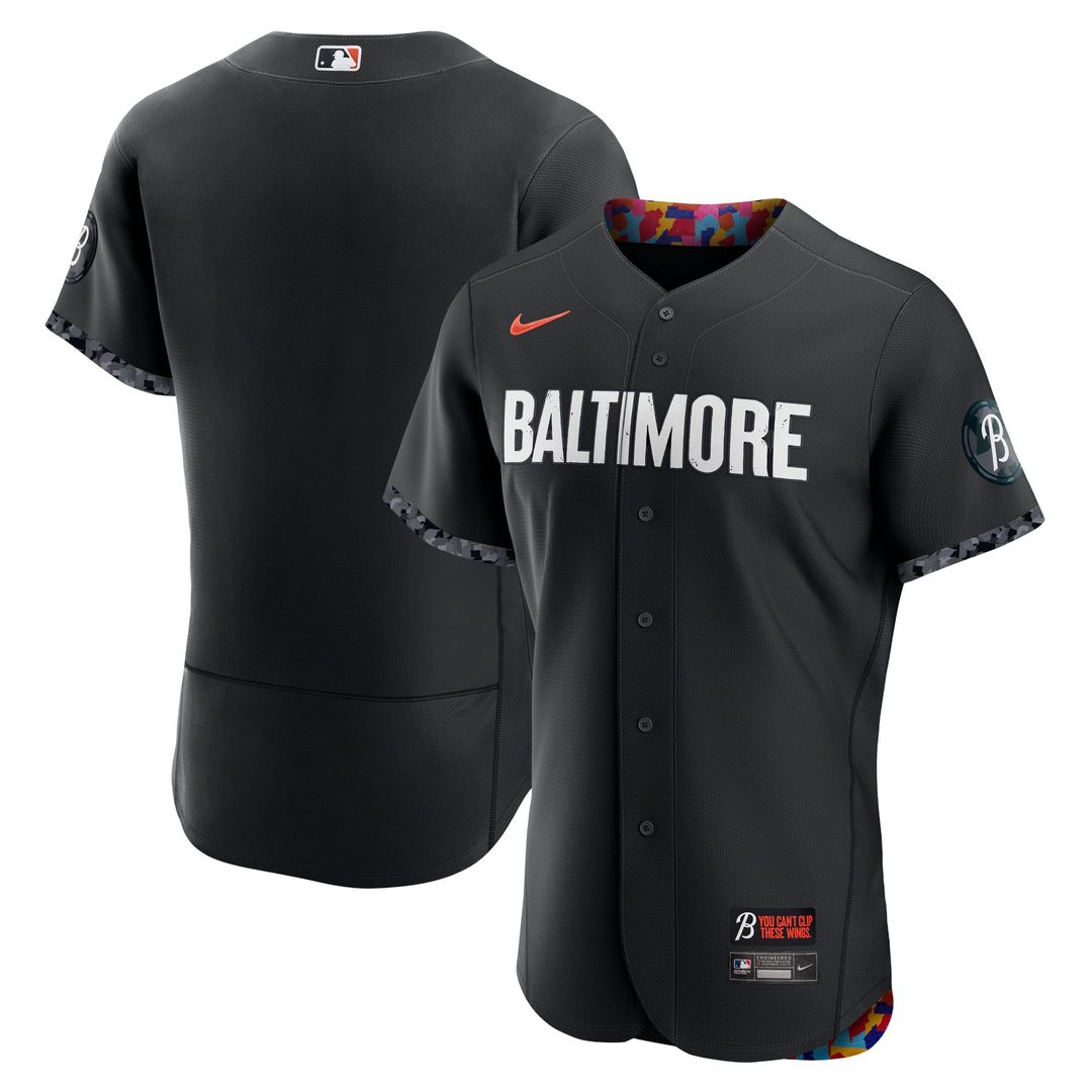 Baltimore Orioles Nike City Connect Authentic Jersey - Black | MLB Fan Gear
