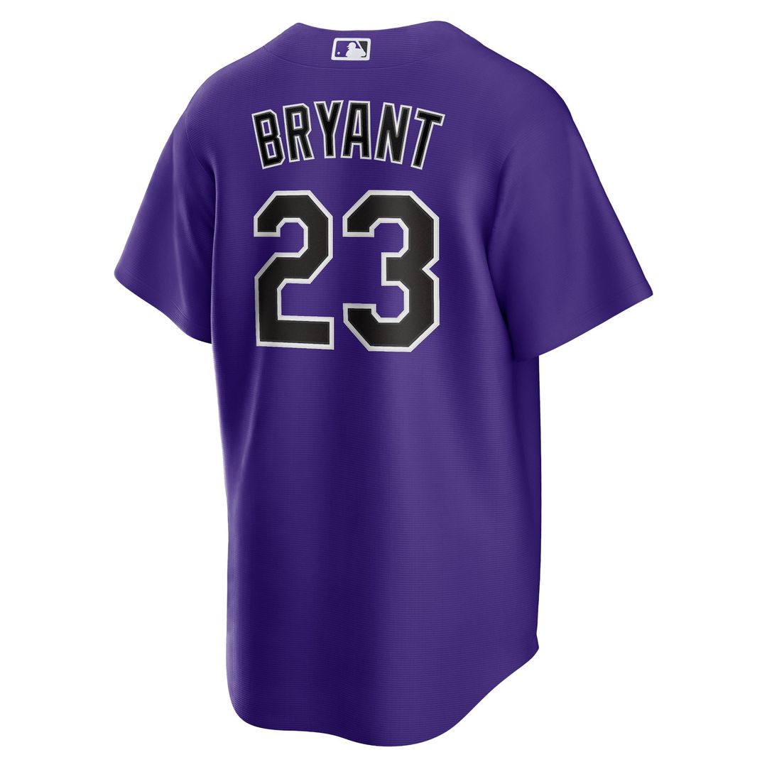 Kris Bryant Colorado Rockies Nike Alternate Replica Player Jersey - Purple | MLB Fan Gear