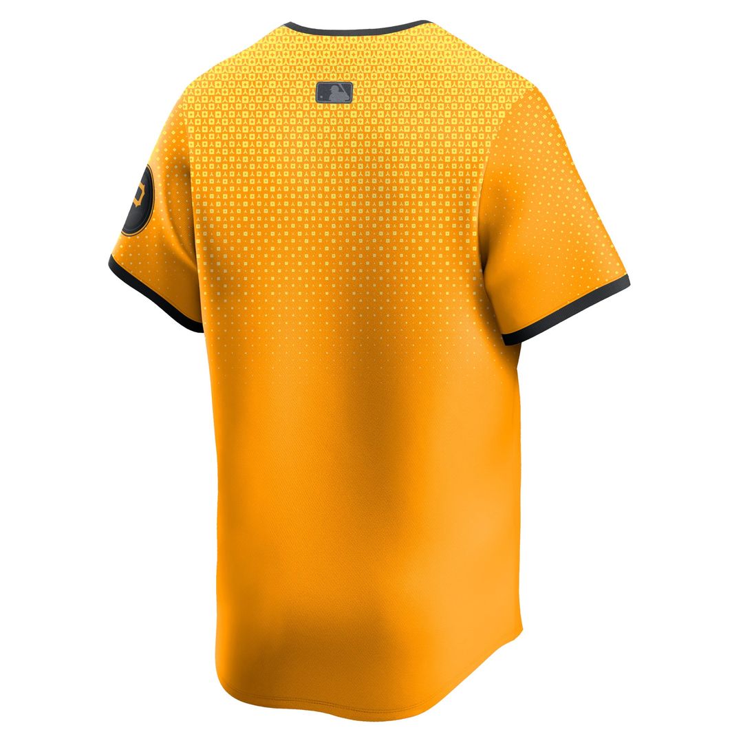 Pittsburgh Pirates Nike City Connect Limited Jersey - Gold | MLB Fan Gear