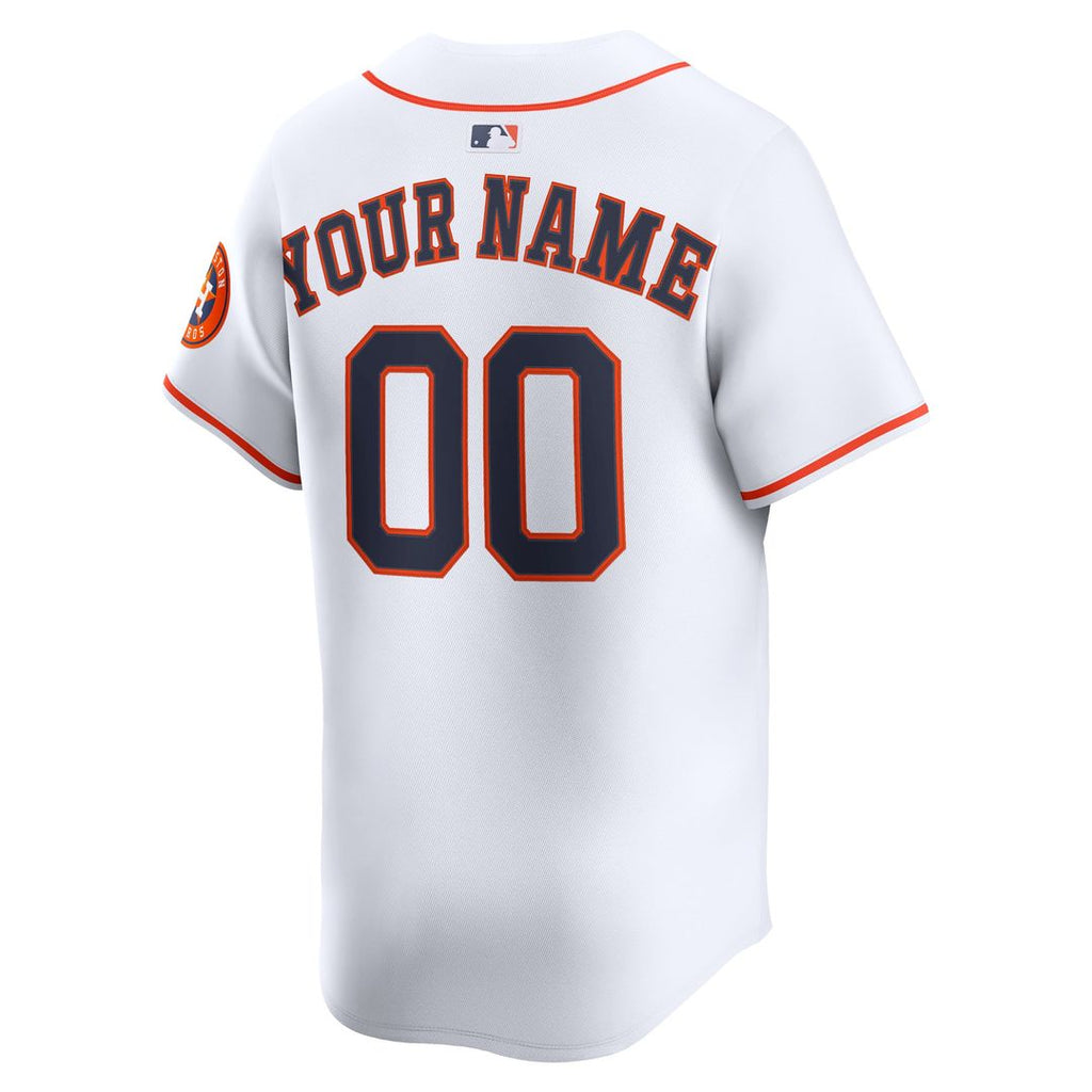 Houston Astros Nike Home Limited Custom Jersey - White | MLB Fan Gear