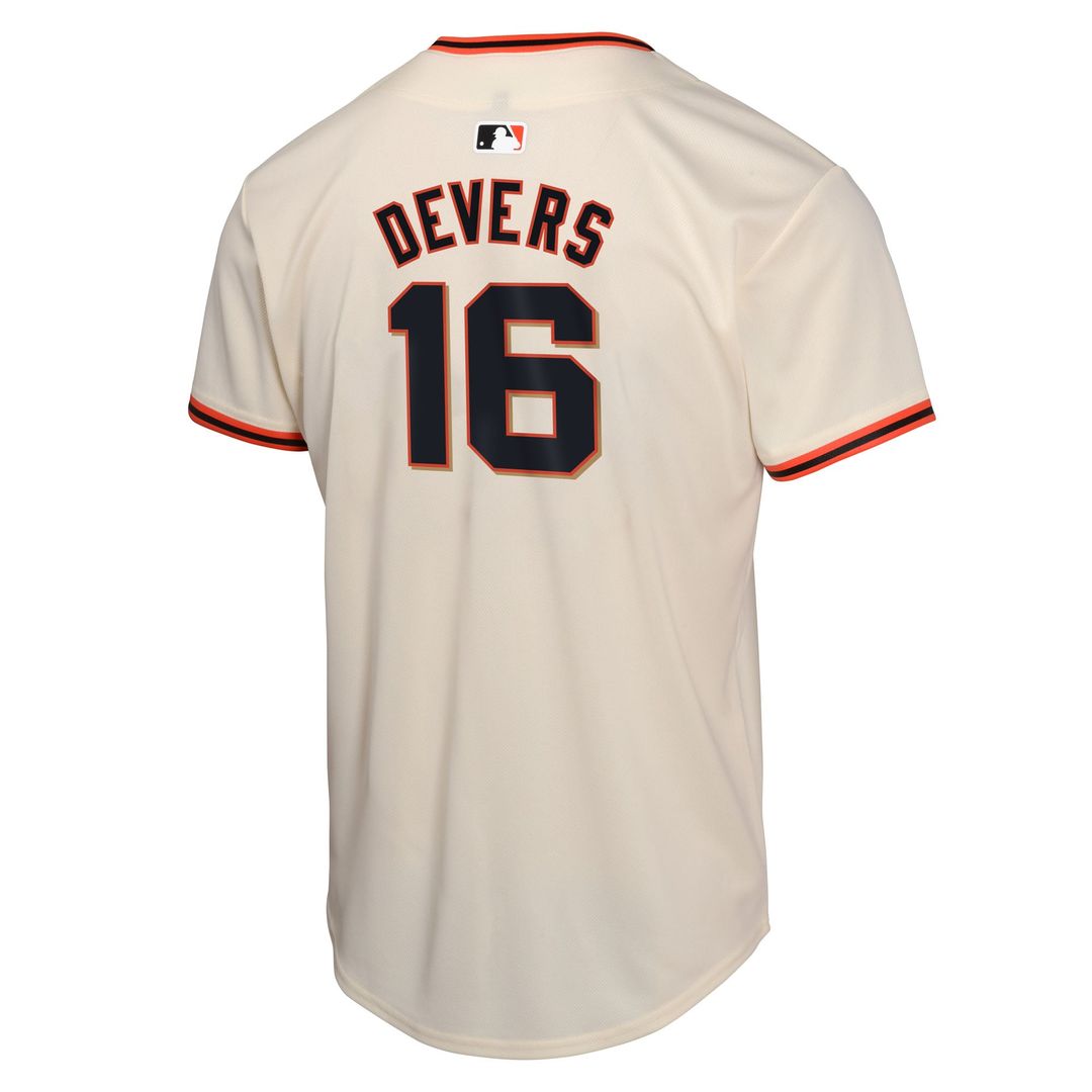 Rafael Devers San Francisco Giants Nike Youth Home Player Game Jersey - Cream | MLB Fan Gear