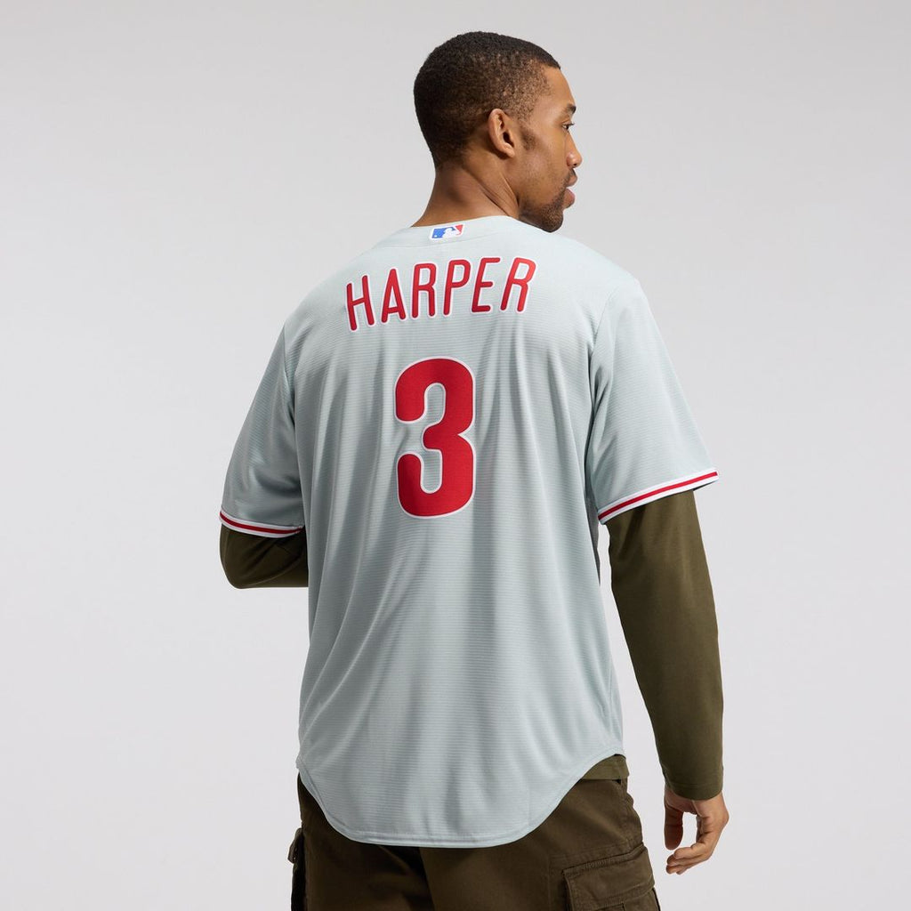 Bryce Harper Philadelphia Phillies Nike Alternate Replica Jersey - Light Blue | MLB Fan Gear