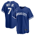 Bobby Witt Jr. Kansas City Royals Nike Alternate Replica Jersey - Royal | MLB Fan Gear
