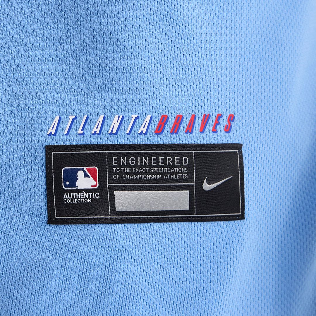 Atlanta Braves Nike 2026 City Connect Authentic Jersey - Powder Blue | MLB Fan Gear