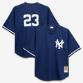 Don Mattingly New York Yankees Mitchell & Ness Cooperstown Collection Big & Tall Mesh Batting Practice Jersey - Navy | MLB Fan Gear