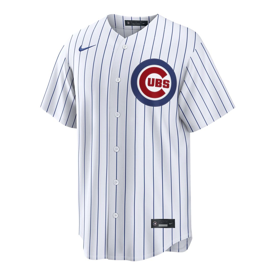 Moisés Ballesteros Chicago Cubs Nike Home Replica Jersey - White | MLB Fan Gear
