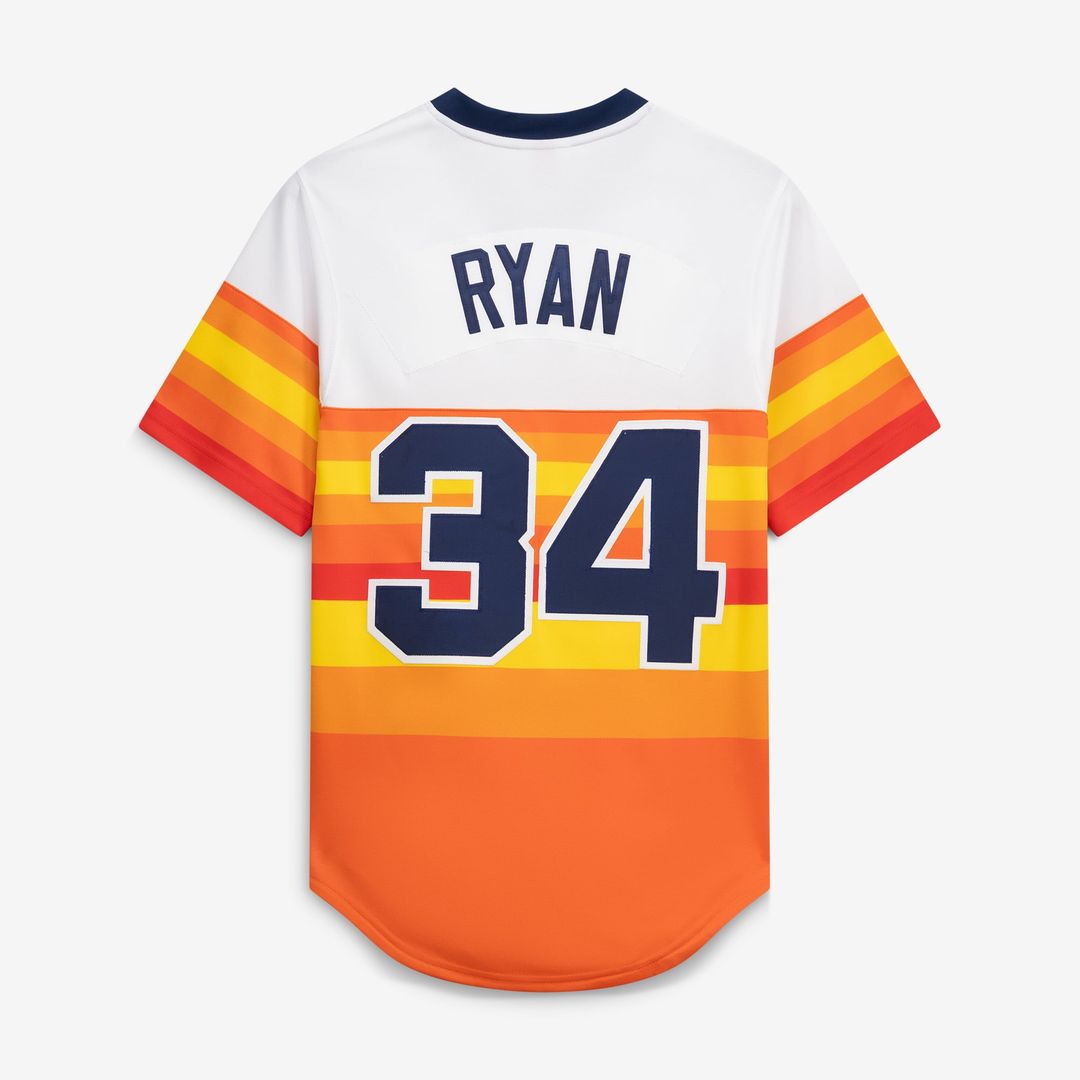 Nolan Ryan Houston Astros Mitchell & Ness Throwback Authentic Jersey - White | MLB Fan Gear