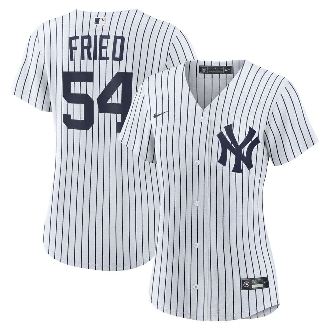 Max Fried New York Yankees Nike Women's Home Replica Player Jersey - White | MLB Fan Gear