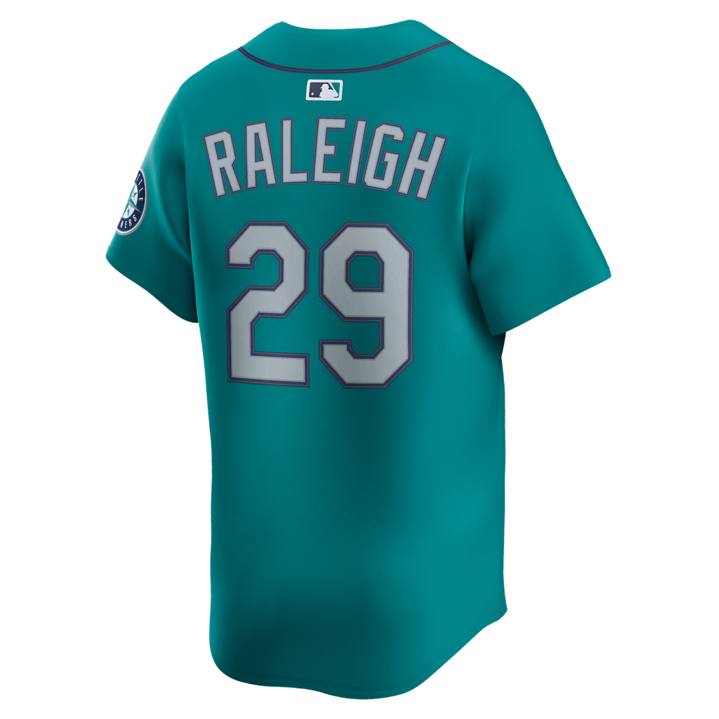 Cal Raleigh Seattle Mariners Nike Alternate Limited Jersey - Teal | MLB Fan Gear