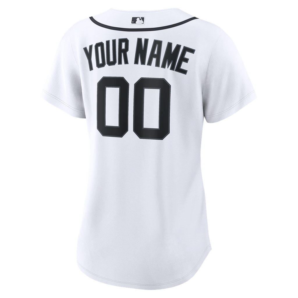 Detroit Tigers Nike Women's Home Replica Custom Jersey - White | MLB Fan Gear