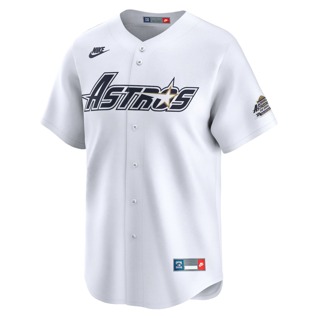 Craig Biggio Houston Astros Nike Throwback Cooperstown Collection Limited Jersey - White | MLB Fan Gear