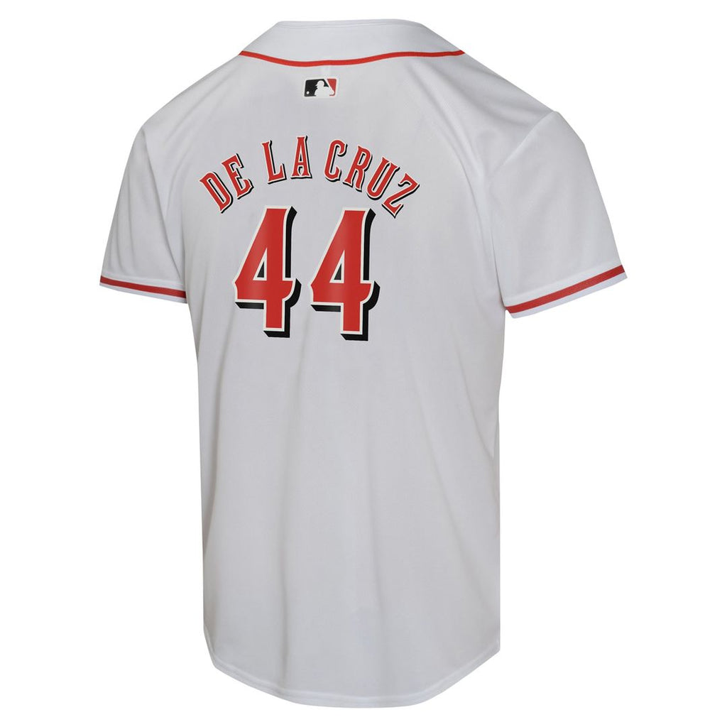 Elly De La Cruz Cincinnati Reds Nike Youth Home Game Player Jersey - White | MLB Fan Gear