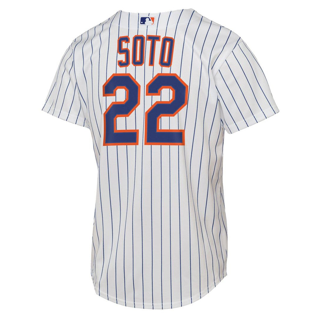 Juan Soto New York Mets Nike Youth Home Replica Player Jersey - White | MLB Fan Gear