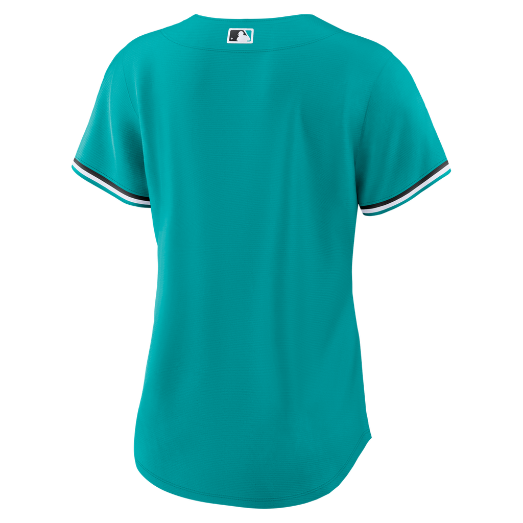Miami Marlins Nike Women's Alternate Replica Jersey - Teal | MLB Fan Gear