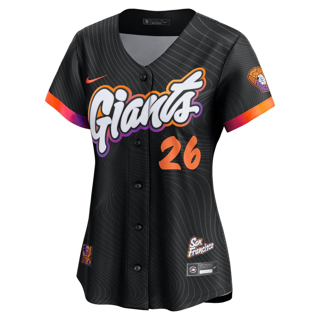 Matt Chapman San Francisco Giants Nike Women's 2025 City Connect Limited Jersey - Anthracite | MLB Fan Gear