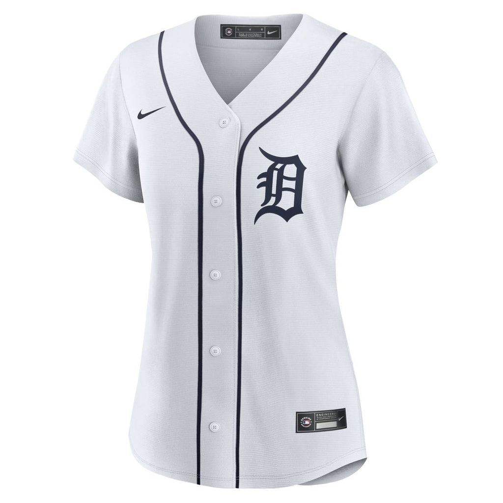 Detroit Tigers Nike Women's Home Replica Team Jersey - White | MLB Fan Gear