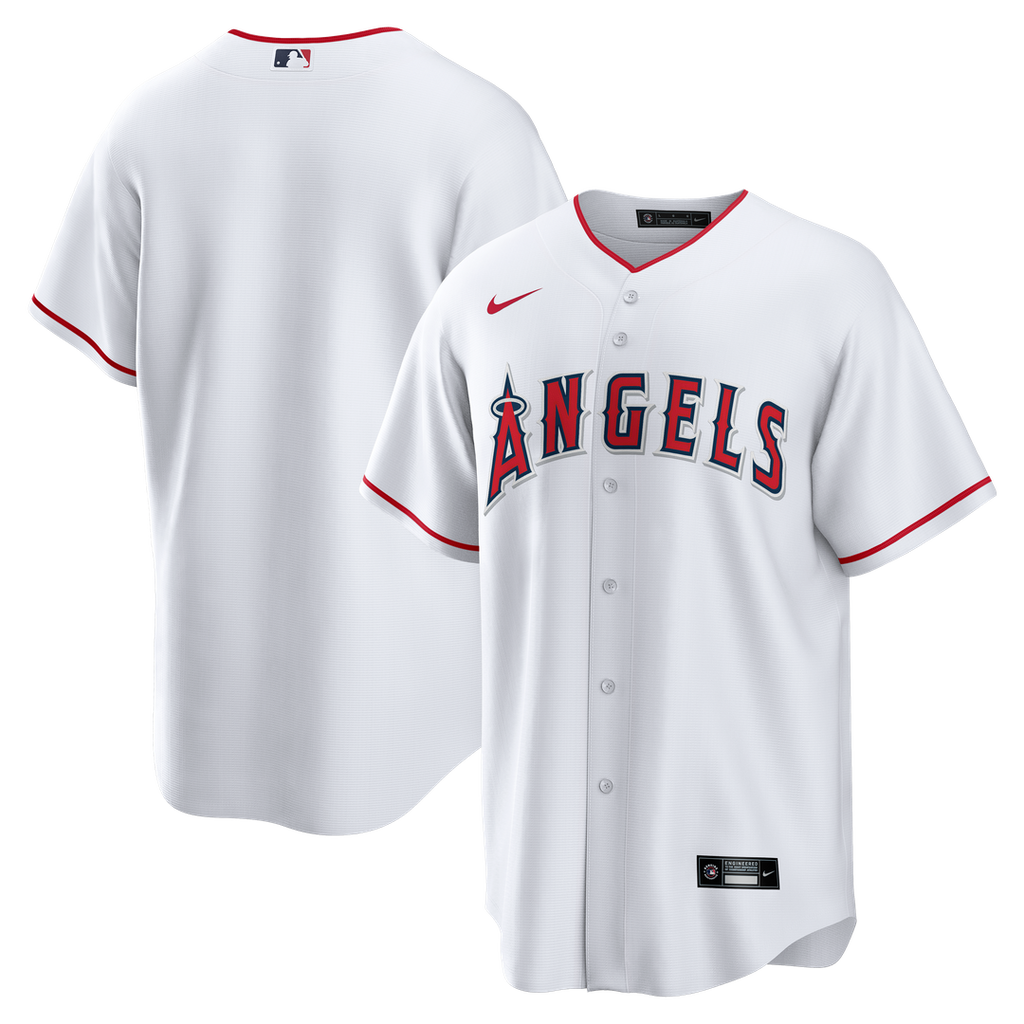Los Angeles Angels Nike Home Big & Tall Replica Jersey - White | MLB Fan Gear
