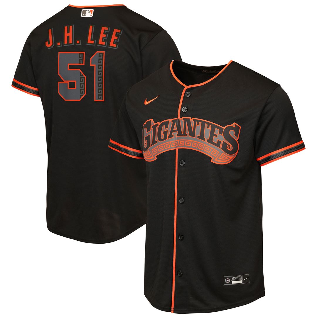 Jung Hoo Lee San Francisco Giants Nike Youth Alternate Replica Jersey - Orange | MLB Fan Gear