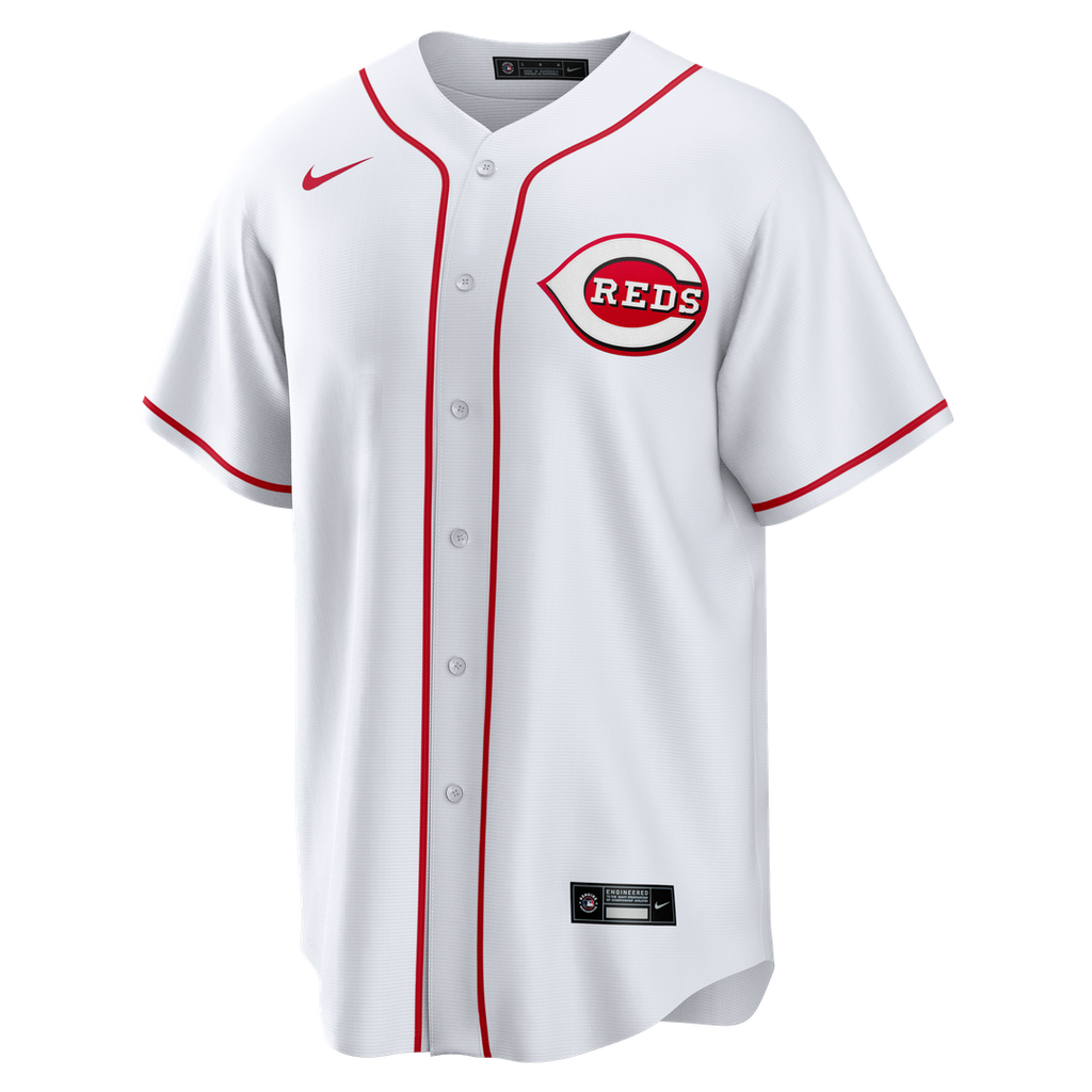 Cincinnati Reds Nike Home Big & Tall Replica Jersey - White | MLB Fan Gear
