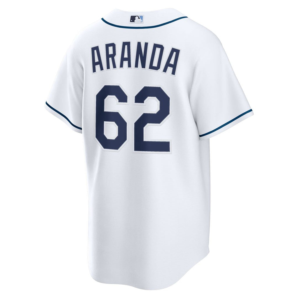 Jonathan Aranda Tampa Bay Rays Nike Home Replica Jersey - White | MLB Fan Gear