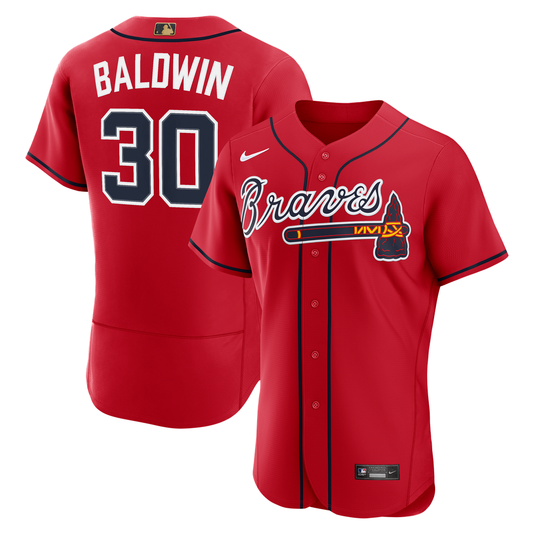 Drake Baldwin Atlanta Braves Nike Alternate MLB Awards Authentic Jersey - Navy | Fan Gear