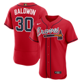 Drake Baldwin Atlanta Braves Nike MLB Awards Authentic Jersey - Red | Fan Gear