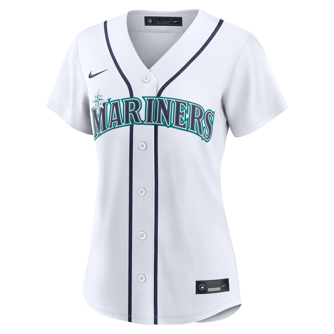 Josh Naylor Seattle Mariners Nike Women's Home Replica Jersey - White | MLB Fan Gear