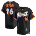 Rafael Devers San Francisco Giants Nike 2025 City Connect Limited Player Jersey - Black | MLB Fan Gear