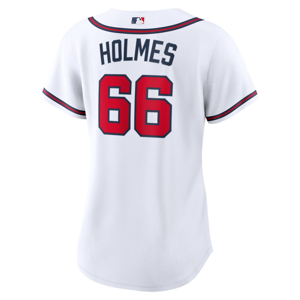 Grant Holmes Atlanta Braves Nike Women's Home Replica Jersey - White | MLB Fan Gear