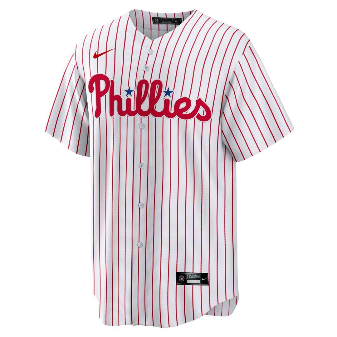Justin Crawford Philadelphia Phillies Nike Home Replica Jersey - White | MLB Fan Gear