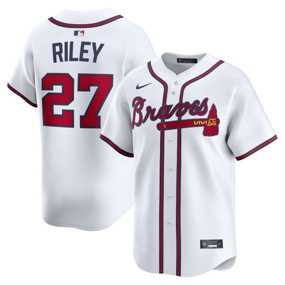 Austin Riley Atlanta Braves Nike Home Limited Player Jersey - White | MLB Fan Gear