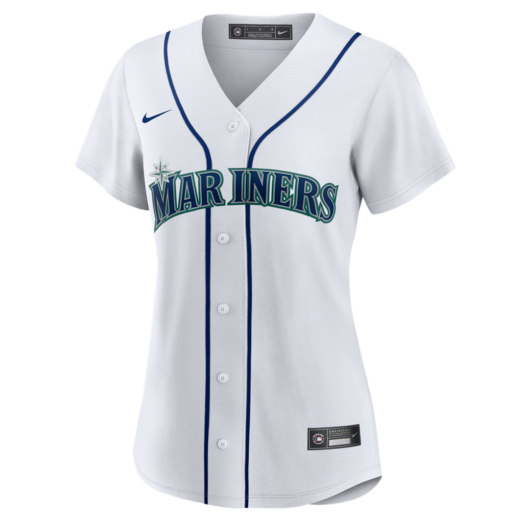 Cal Raleigh Seattle Mariners Nike Women's Home Replica Jersey - White | MLB Fan Gear