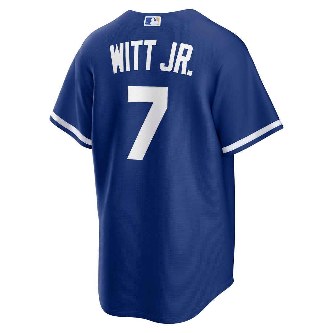 Bobby Witt Jr. Kansas City Royals Nike Alternate Replica Jersey - Royal | MLB Fan Gear