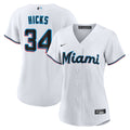 Liam Hicks Miami Marlins Nike Women's Home Replica Jersey - White | MLB Fan Gear