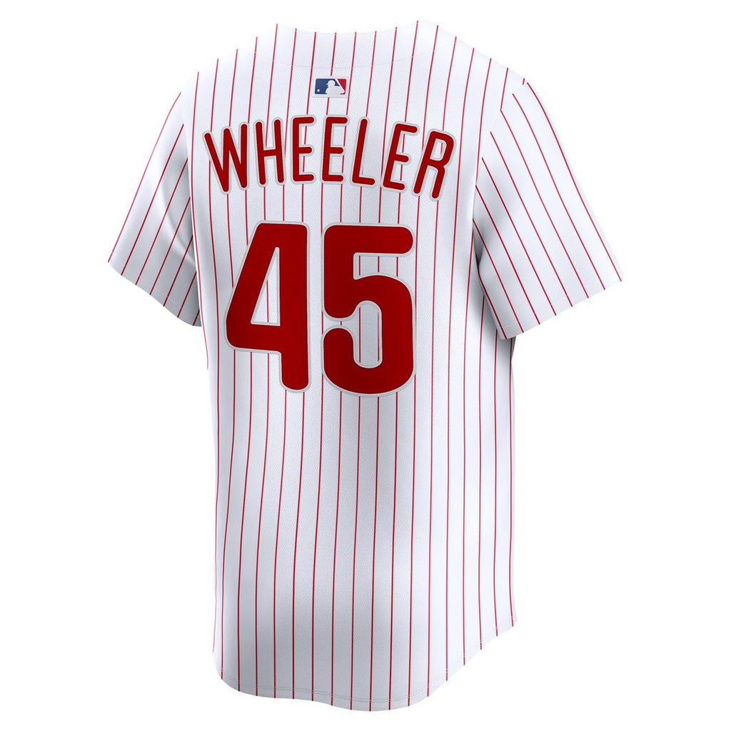 Zack Wheeler Philadelphia Phillies Nike Home Limited Player Jersey - White | MLB Fan Gear