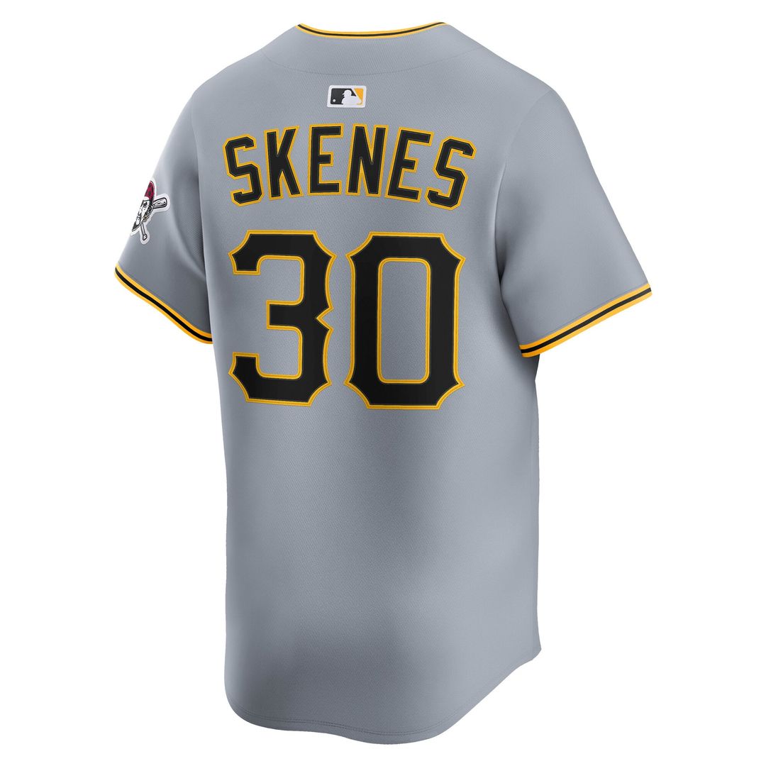 Paul Skenes Pittsburgh Pirates Nike Road Limited Player Jersey - Gray | MLB Fan Gear