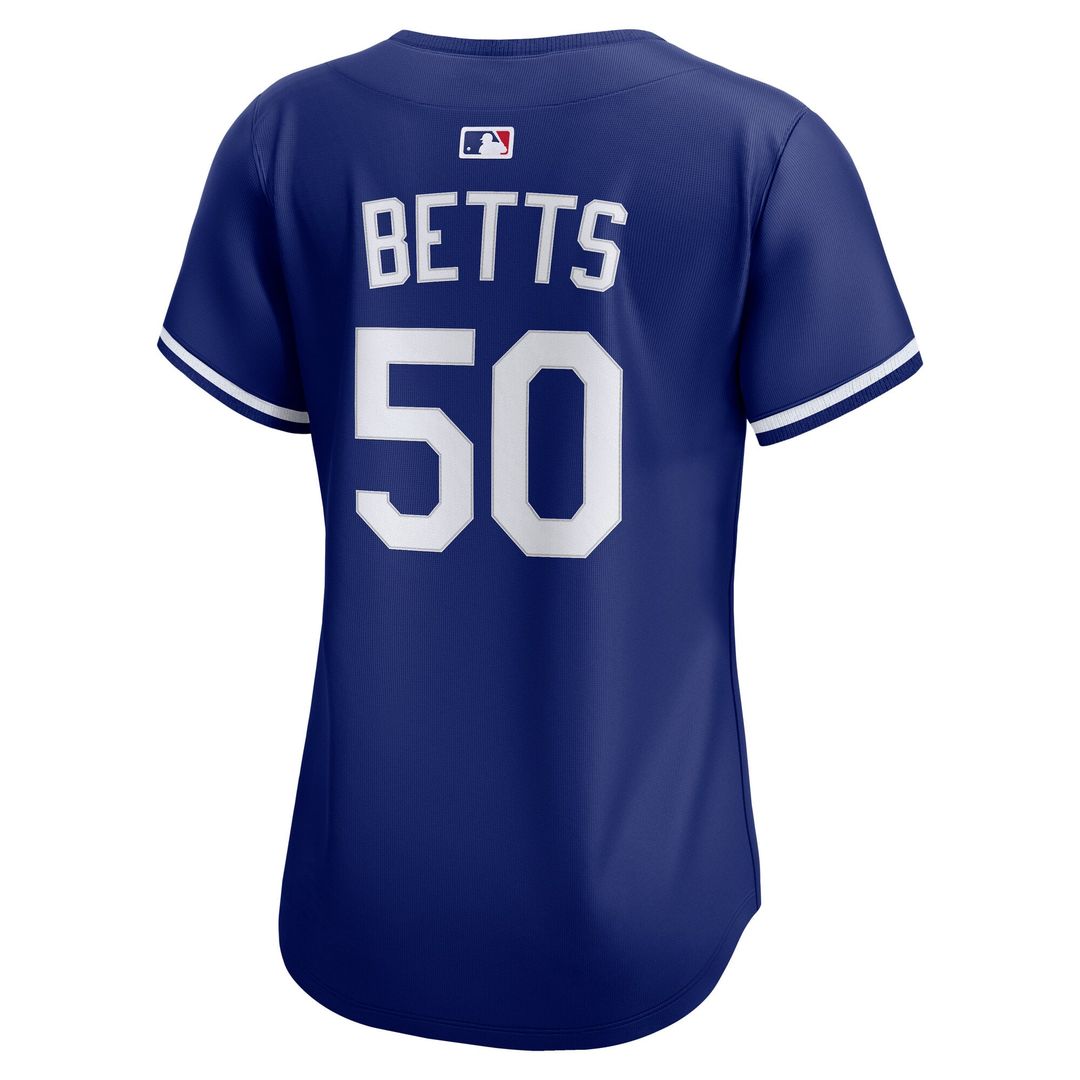 Mookie Betts Los Angeles Dodgers Nike Women's Alternate 2 Limited Player Jersey - Royal | MLB Fan Gear