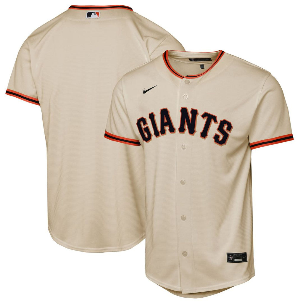 San Francisco Giants Nike Youth Home Replica Jersey - Cream | MLB Fan Gear