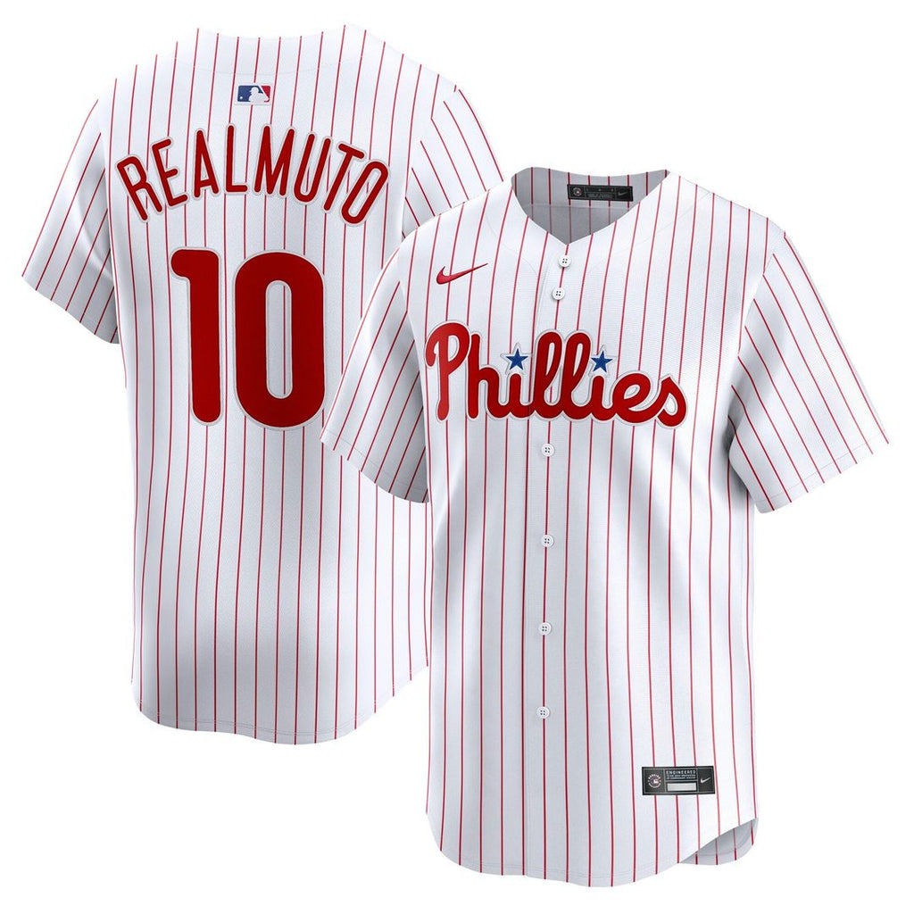 J.T. Realmuto Philadelphia Phillies Nike Home Limited Player Jersey - White | MLB Fan Gear