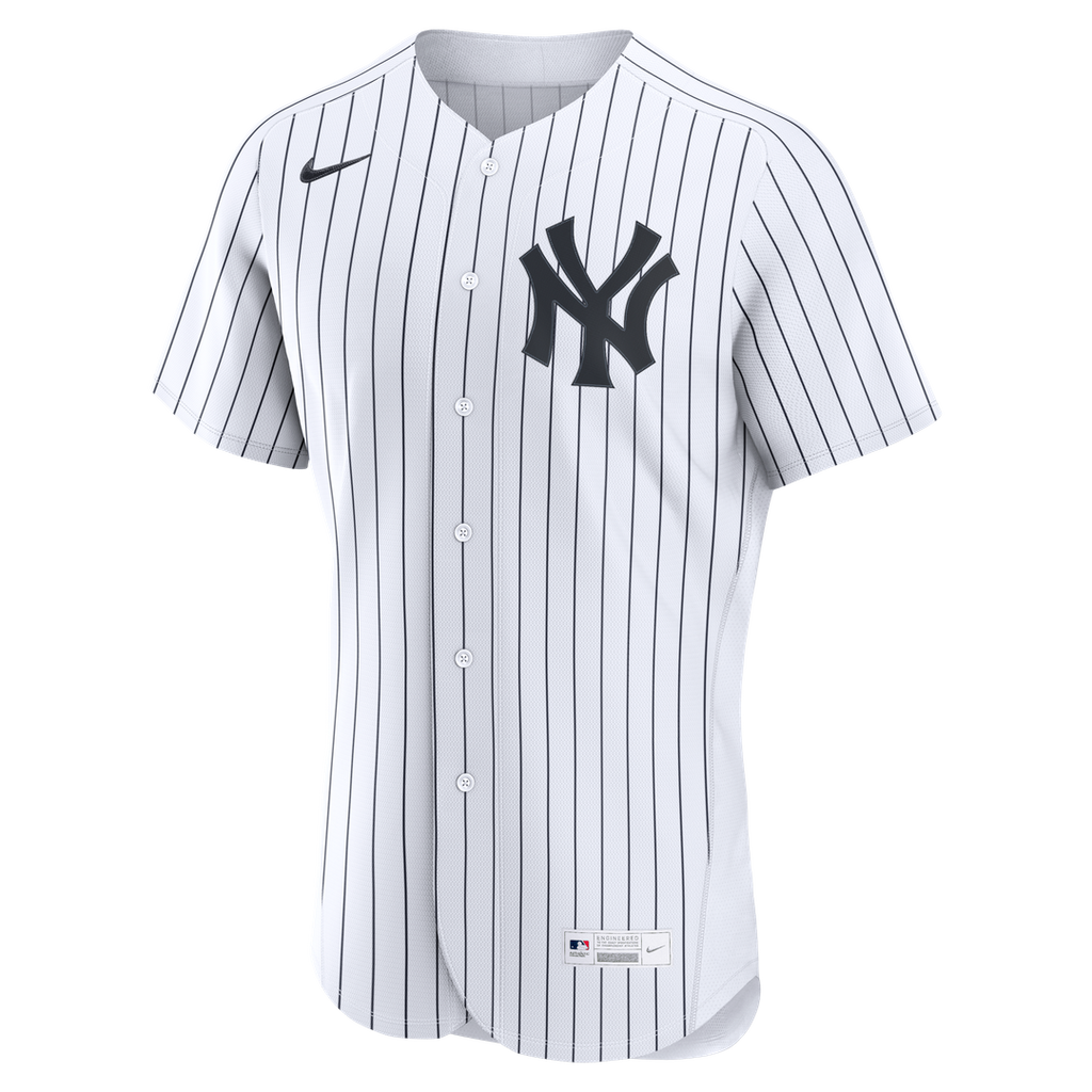 New York Yankees Nike Home Authentic Custom Jersey - White | MLB Fan Gear
