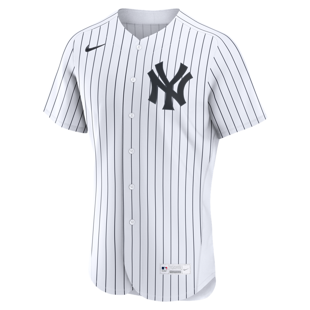 New York Yankees Nike Home Authentic Custom Jersey - White | MLB Fan Gear