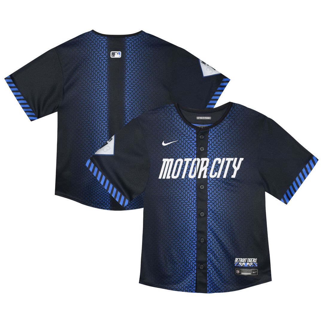 Detroit Tigers Nike Toddler City Connect Team Limited Jersey - Blue | MLB Fan Gear