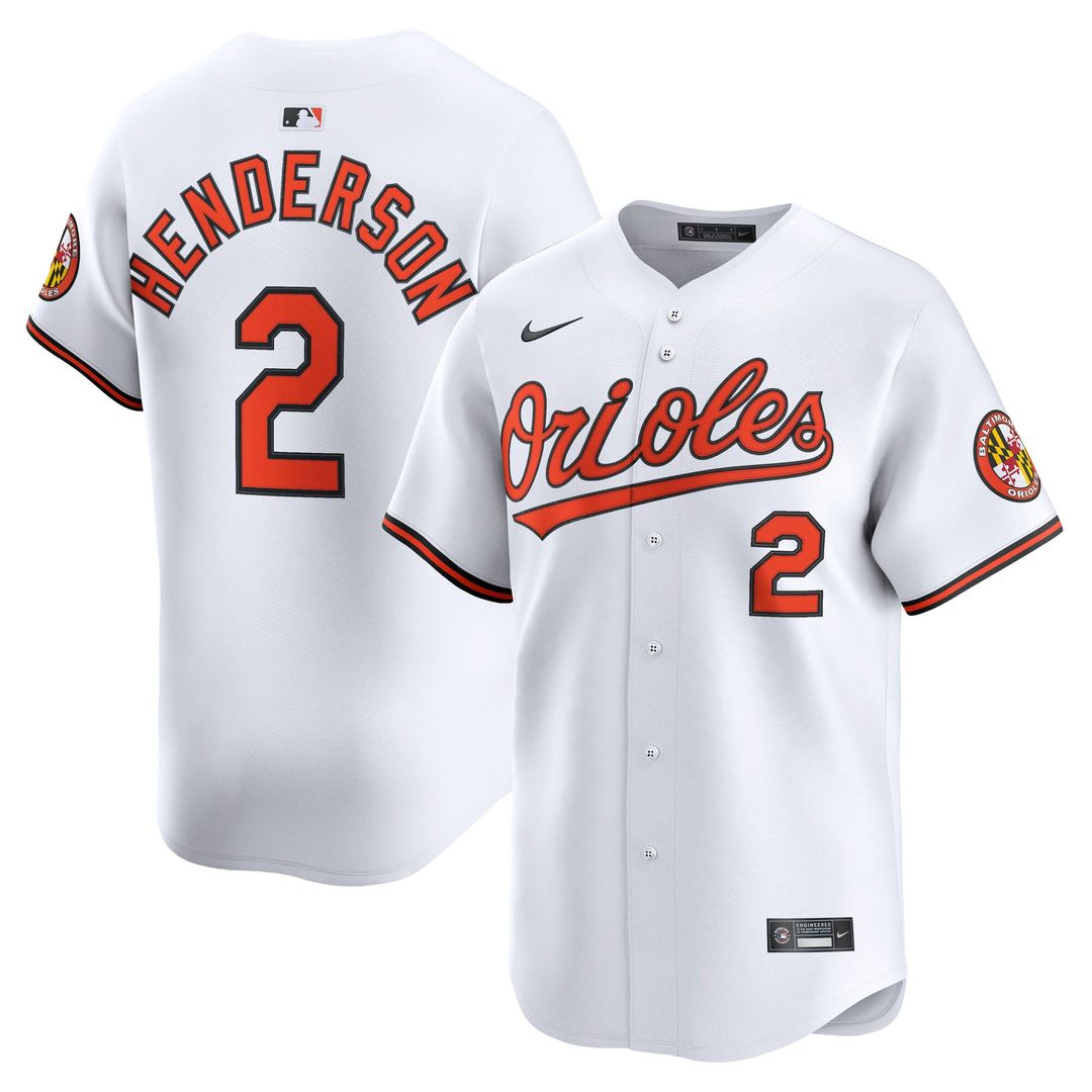 Gunnar Henderson Baltimore Orioles Nike Alternate Limited Player Jersey - Black | MLB Fan Gear