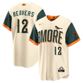 Dylan Beavers Baltimore Orioles Nike 2026 City Connect Stadium Jersey - Cream | MLB Fan Gear