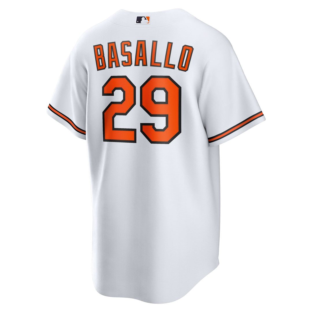 Samuel Basallo Baltimore Orioles Nike Replica Player Jersey - White | MLB Fan Gear