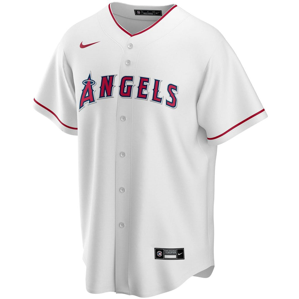 Los Angeles Angels Nike Home Replica Custom Jersey - White | MLB Fan Gear