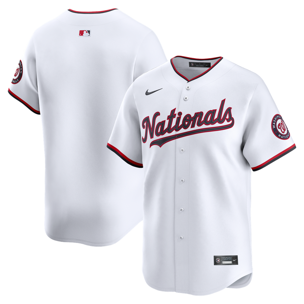 Washington Nationals Nike Home Limited Jersey - White | MLB Fan Gear