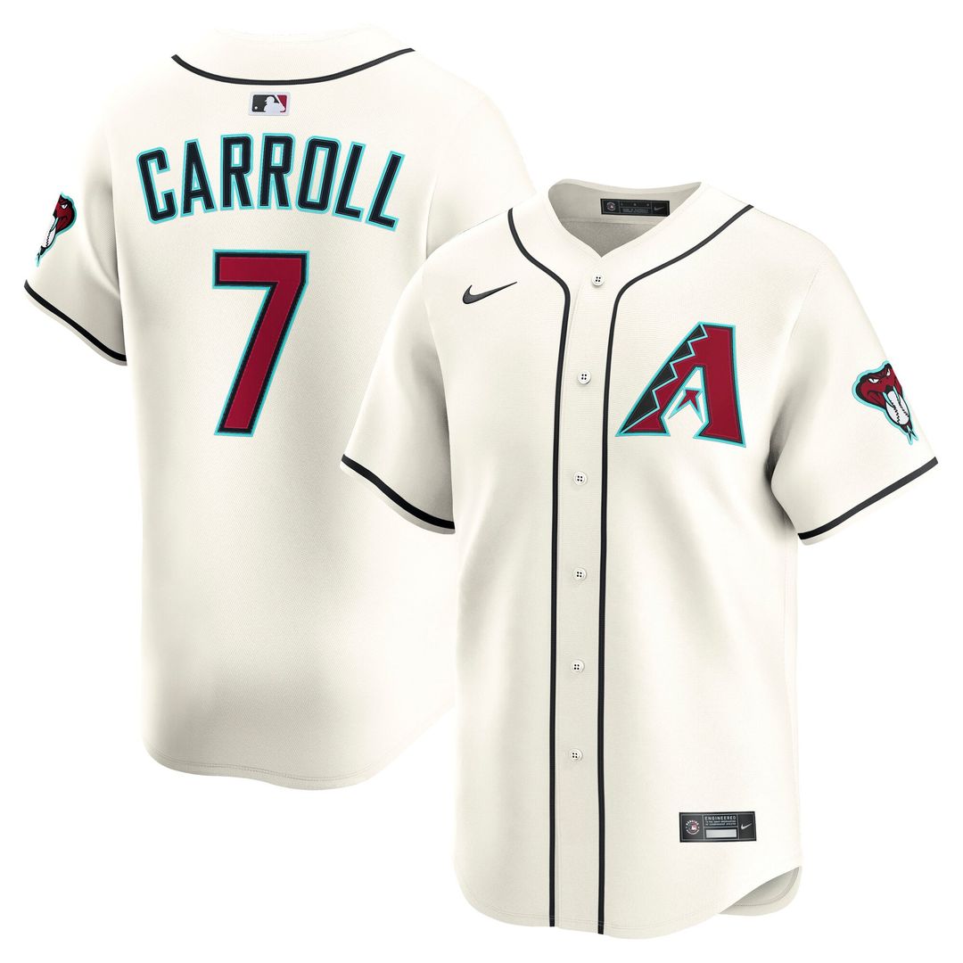 Corbin Carroll Arizona Diamondbacks Nike Road Limited Player Jersey - Gray | MLB Fan Gear